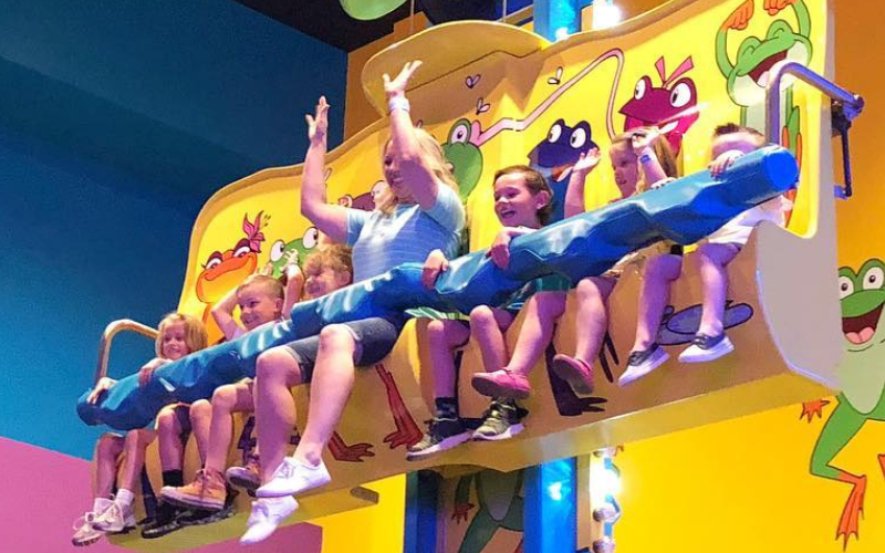 Sky Tykes Ropes Course at Wahooz Family Fun Zone
