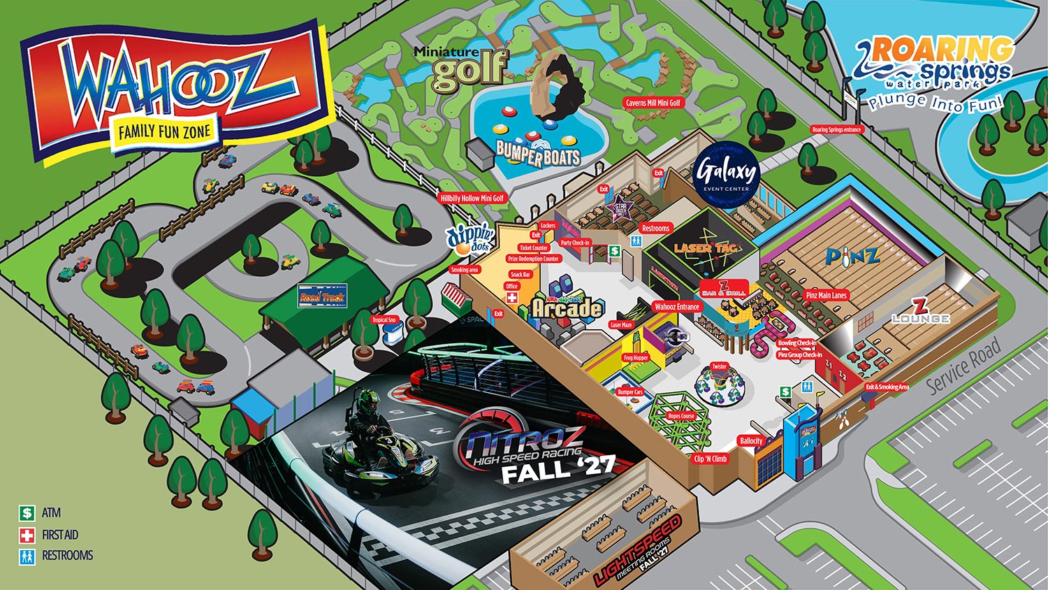 Wahooz Park Map